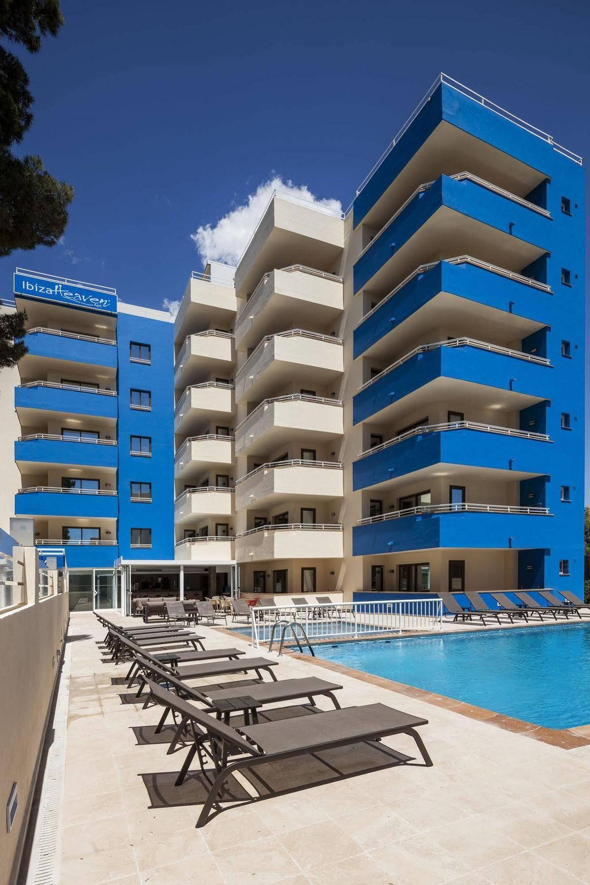 Ibiza Heaven Apartments (Adults Only) Platja d'en Bossa Exterior foto