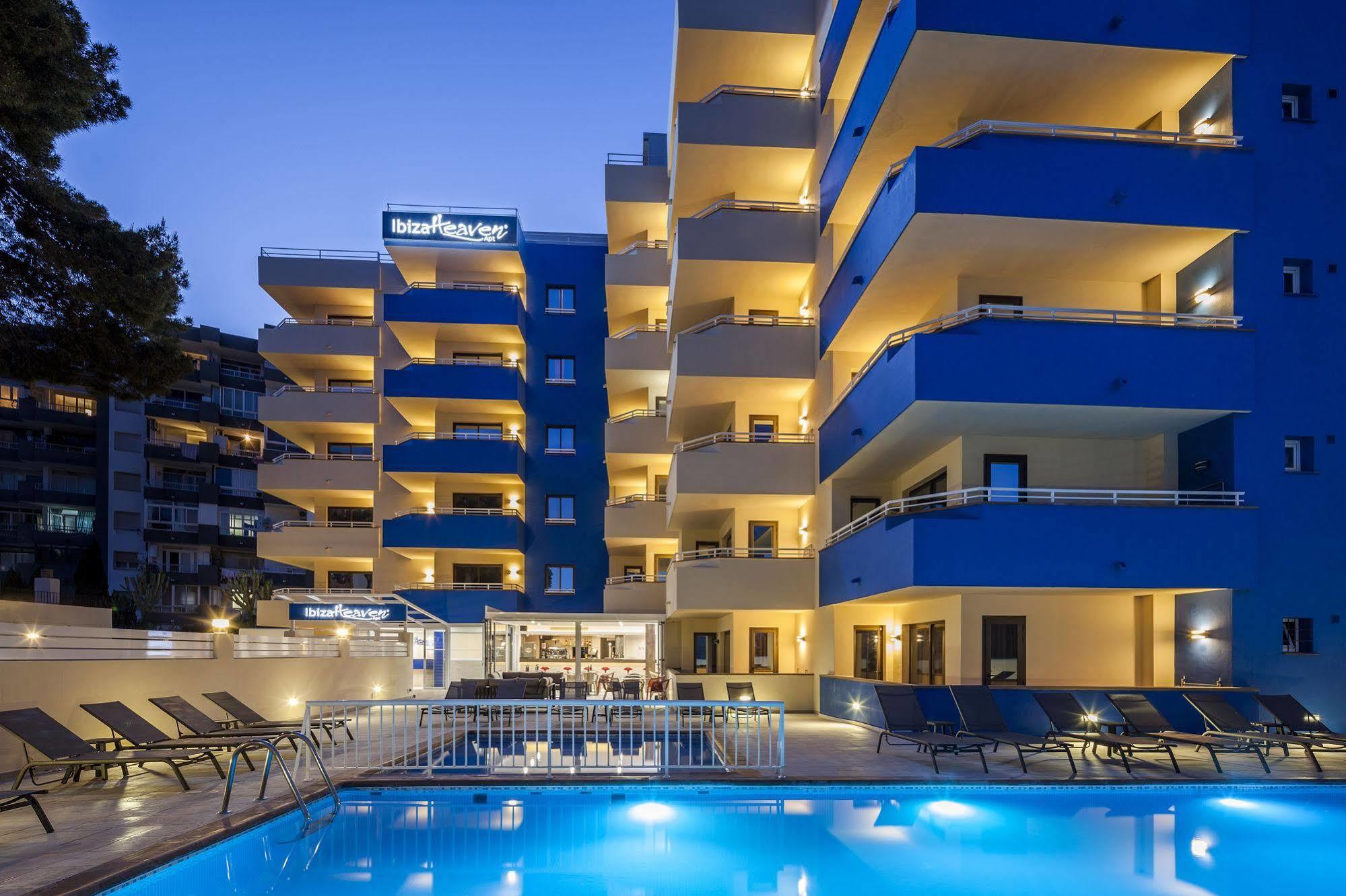 Ibiza Heaven Apartments (Adults Only) Platja d'en Bossa Exterior foto